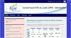 Desktop Screenshot of fcpelyceejoffre.org