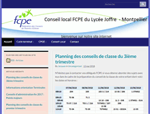 Tablet Screenshot of fcpelyceejoffre.org